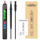 Mini-mutlimètre intelligent à écran LCD de type stylo BSIDE Z1, 2000 comptes, voltmètre, testeur de résistance et lampe de poche pour la réparation électronique