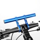 Xmund 20cm アルミ合金自転車ハンドルバー延長マウントフラッシュライトホルダー