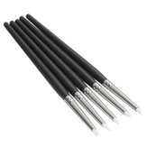5Pcs 6 Inch Silicone Rubber Pen Clay Sculpture Pottery Carving Modeling  Clay Crafts Polymer Tool