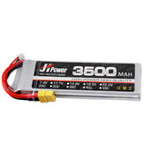JH Lipo RC Car Battery 3500mah 2S 25C 7.4v T/XT60 Plug For 1/10 RC Model 15*43*138mm 