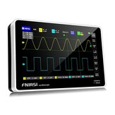 FNIRSI 1013D 7-ιντσών ψηφιακό oscilloscope με 2 κανάλια, εύρος ζώνης 100M, ρυθμός δειγματοληψίας 1GS / s, ανάλυση 800x480, οθόνη αφής χωρητικότητας + λειτουργία κίνησης oscilloscopes