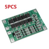 5PCS BMS 3S 40A 18650リチウムバッテリー充電器保護ボード11.1V 12.6V ドリルモーター用PCBバランス付き