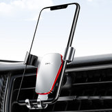 Cafele Metal Gravity Einhandbedienung Air Vent Autohalterung Autotelefonhalter 360-Grad-Drehung für 4,0-6,5 Zoll Smartphone