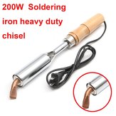 200W Soldering Iron Heavy Duty Chisel Point 200 Watt Craft Tools AC 220V