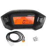 Universal Motorcycle LCD 2-4 Cylinder KMH Speedometer Odometer Tachometer Gauge
