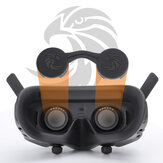 Sunnylife Pokrowiec ochronny z silikonu przeciwkurzowego i przeciwzaryszeniowego na soczewki DJI FPV Goggles 2