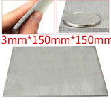 Titanium Alloy Plate TC4/GR5 Titanium Plate 3×150×150mm
