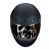 取り外し可能なバイクレーシングヘルメットレンズバイザーステッカーデカールDIY装飾キット
