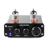 DING SHINE HiFi Digital 6J1 Tube à vide Treble Bass Mini Stéréo Audio DAC Pré Amplificateur