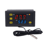 3PCS Temperaturregler mit digitalem Display Temperaturmodul Temperaturregelungsschalter Mikro-Temperatursteuerungsplatine DC12V