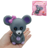 Мышь Скользкий 10,5 * 10 * 6 см медленно поднимается со встроенным упаковочным устройством коллекционный подарочный мягкий игрушка