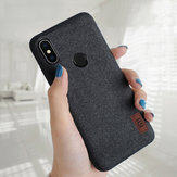 Bakeey Luxury Fabric Splice Soft Silicone Edge Shockproof Protective Case For Xiaomi Redmi Note 5