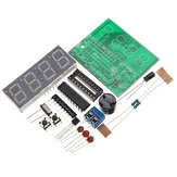 Kit de relógio eletrônico C51 4 Bits Conjunto de Produção Eletrônica DIY