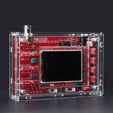 Osciloscópio digital versão DIY kit 13804k com caixa de acrílico transparente DSO138 tecnologia jye orignal