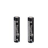 2PCS TrustFire 3.7V 600mAh 10440 Li-ion Rechargeable Battery Batteries With Protected PCB for LED Flashlights Headlamps Bicycle Lamp