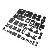 Ulepszona wersja drukarki 3D BLV MGN Cube ze wszystkimi metalowymi elementami konstrukcyjnymi, zestaw uchwytu na dwie osie BLV CNC do drukarek 3D