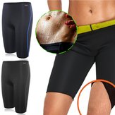 Női férfi szauna rövidnadrág kerékpáros rövidnadrág izzasztó karcsúsító nadrág nadrág neoprén égési kalória sport tornaterem jóga rövidnadrág