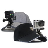 TELESIN Aluminum Backpack Clip Cap Hat Clip Stand with Mount for GoPro Hero/Session SJCAM Yi Camera