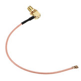 1ШТ L Тип 90-градусный SMA-женский для Ipex-Адаптера Коннектор удлиненного кабеля 15СМ для РУ Дрон