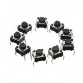 Geekcreit® 500pcs Mini Micro Momentary Tactile Tact Switch Push Button DIP P4 Normally Open
