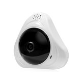 Hiseeu 3MP 1.3MP 3D VR WiFi FishEye IP Camera Panoramic 360 Degree Full View Mini CCTV Camera Network Home Security Camera