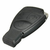 Boîtier de clé à 3 touches avec petite clé et clip de batterie pour Mercedes