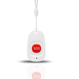 Bakeey sans fil 433 MHz RC10 bouton de détresse pour personnes âgées SOS bouton de commutation d'alarme de détresse d'urgence bouton sans fil d'urgence
