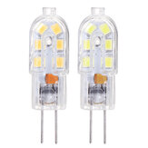 G4 2835 SMD Bi-pin 12 LED Lamp Light Bulb AC DC 12V 6000K White / Warm