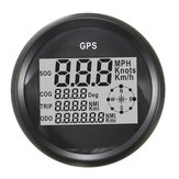 GPS عداد السرعة عداد المسافات الرقمية للماء أسود للمركبة