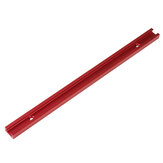 Κόκκινο κράμα αλουμινίου 300-1220mm T-track T-slot Miter Track Jig T Screw Fixture Slot 19x9.5mm Για Table Saw Router Table Woodworking Tool
