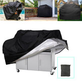 Large Size Outdoor Camping BBQ Grill Covers Heavy Duty Waterproof Barbecue Cover Picnic Accessories