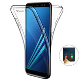 غلاف حماية شفاف للشاشة بالكامل لهاتف Samsung Galaxy A9 2018/A7 2018/A8 2018/A8 Plus 2018/A6 2018/A6 Plus 2018