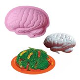 人間の脳の形パンパン焼くシリコンハロウィーンケーキ金型プディングJelloデザート金型