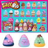 Silly Poo Squishy Blind Box 7 * 6.5 * 6.5CM lizenzierte langsam steigende mit Verpackung Sammlung Geschenk Spielzeug