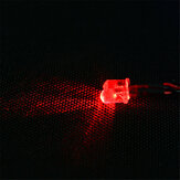 Feiyue Piros RC autó LED világítással 1/12 FY03 FY04 FY05 FY06 1/10 HG RC modell alkatrészekhez ⌀5mm
