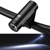 Światło rowerowe ROCKBROS MTB 400LM/800LM 5 trybów USB ładowalne przednie światło przeciwdeszczowe do jazdy na rowerze.