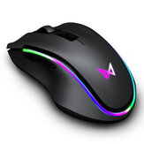QRTECH USB Wired Gaming Mouse RGB 4000DPI Gamer Mice for Desktop Computer Laptop PC