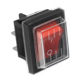 مفتاح أحمر للتشغيل/الإيقاف عند 125 فولت و 20 وحدة من 16A و20A ، لآلات الامتصاص الصناعية المضادة للماء