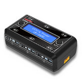 Caricabatterie AC / DC LiPO / LiHV Batteria Ultra Power UP-S6AC 6x4,35W 1S con Micro MX mCPX JST