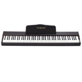 HAIBANG DL-100 88鍵ベロシティセンシティブキーボード 128音の電子ピアノ、ヘッドホン付き