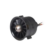 FMS 80MM Ducted Fan EDF 12 blade With 6S 3280-KV2100 Motor 3500g Thrust for Fixed Wing RC Airplane Jet