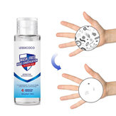 3 Stück 100ml Einweg-Handdesinfektionsmittel 75% Alkohol Handgel antibakterielle Handseife persönliche Reinigung.