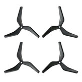 2 Pairs AZURE POWER BSP Series 6145 6-inch 3-blade CW CCW Propeller for Freestyle RC Drone FPV Racing