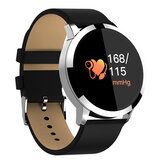 Newwear Q8 0,95 inch OLED-kleurenscherm Bloeddruk Hartslag Smart Watch voor Android iOS