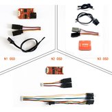 FPV N1/N2/N3 Mini OSD para DJI Controlador de Voo Phantom 2 NAZA V1 V2 Lite Remzibi GPS