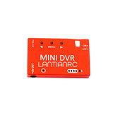 LANTIANRC FPV Mini DVR 720P NTSC / PAL Przełączana wbudowana bateria Video Recorder do FPV RC Drone
