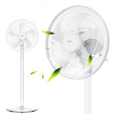 Deerma DEM-FSJ31 Pedestal Fan 3 Gear Speeds Height Adjustable Mute Air Circulation House Floor Fan for Home Living Room Bedroom