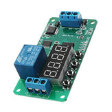 Módulo de control de temporizador de retardo de ciclo de PLC CE030 con bloqueo automático, tensión de 12V CC