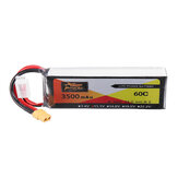 ZOP Power 11,1 V 3500 mAh 3S 60C Bateria Lipo Wtyczka XT60