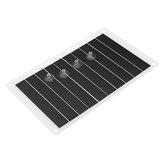 Painel solar portátil ultrafino de 5V 10W 1.2A monocristalino com USB para carregamento solar de celular ao ar livre